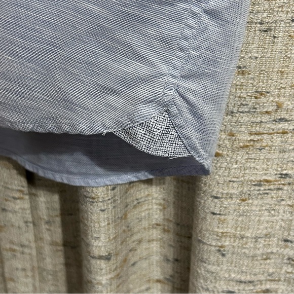 Ted Baker London Linen & Cotton Button Up Short Sleeve Shirt - Picture 3 of 10